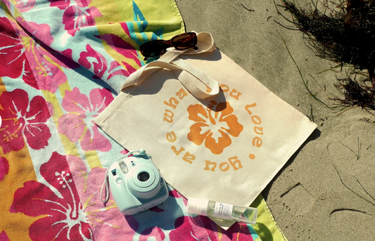 Hibiscus Tote Bag