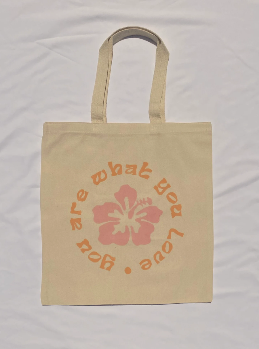 Hibiscus Tote Bag